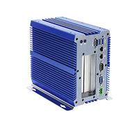 HUNSN Fanless Industrial PC, Mini Computer, IPC, 3865U 3867U, Windows 11/ Linux Ubuntu, IX07k, 3PIN Phoenix, VGA, 4 x COM, 2 x LAN, 9 to 36V, 1 x PCIE 4X, 1 x PCIE 1X, 16G RAM, 512G SSD