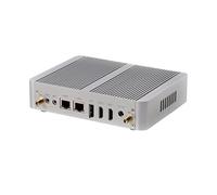 HUNSN Fanless Mini PC, Desktop Computer, HTPC, Kodi Box, N-95, Windows 11 Pro/Linux Ubuntu, BM34, AC WiFi, BT, 6 x USB2.0, 2 x USB3.0, 2 x LAN, DP, 2 x HDMI, 16G RAM 1TB SSD