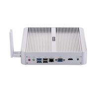 HUNSN Fanless Mini PC, Desktop Computer, HTPC, Kodi Box, Windows 11 or Linux Ubuntu, Intel Core I5 1235U, BM07f, VGA, HDMI, 2 x USB3.0, 6 x USB2.0, LAN, 32G RAM, 256G SSD, 1TB HDD