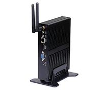 HUNSN Fanless Mini PC, Desktop Computer, HTPC, Nano Kodi Box, N2910 N2920 N2930, Windows 11 / Linux Ubuntu, BM11, VGA, HDMI, USB3.0, 4 x USB2.0, LAN, 8G RAM, 256G SSD, 1TB HDD