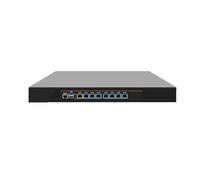 HUNSN Firewall, VPN, 1U Rackmount Device, PFSense, OPNsense, Network Appliance, Router PC, I5 4210M, RJ68, AES-NI, 8 x I226-V 2.5GbE LAN, COM, VGA, 8G RAM, 256G SSD
