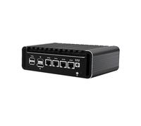 HUNSN Micro Firewall Appliance, Mini PC, PFSense, OPNsense, VPN, Router PC, Twin Lake Core 3 N355, RJ36, GPIO, HDMI, DP, 4 x 2.5GbE LAN, 8 x USB, 32G DDR5 RAM, 1TB SSD