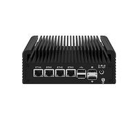 HUNSN Micro Firewall Appliance, Mini PC, PFSense, OPNsense, VPN, Router PC, Twin Lake N150, RJ43, 4 x 2.5GbE I226-V, 2 x HDMI, DP, TF, Type-C, 16G DDR5 RAM, 256G SSD