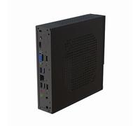 HUNSN Rugged Mini PC, Desktop Computer, Windows 11 Pro or Linux Ubuntu, Intel Core Gen 2th I3 2230M, BH21, PXE, WOL Supported, VGA, HDMI, LAN, Vesa Mount, 8G RAM, 128G SSD, 1TB HDD