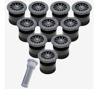 Hunter - 10 ugelli per aspirapolvere Pro 17 A, raggio 5,2 m, 0° fino a 360°