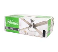 Hunter Loki ventilatore rovere/naturale/nichel Hunter