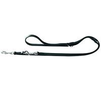 Hunter 91111 Ecco Sport - Longhina da Addestramento in Nylon Per Cani, Nero, M, 1 Pezzo