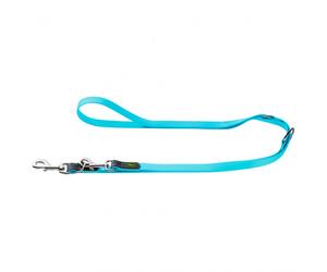 Hunter - Adjustable Leash Convenience - Guinzagli per cani Länge max. 200 cm - Breite 2,0 cm türkis