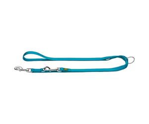 Hunter - Adjustable Nylon V Leash - Guinzagli per cani Länge max. 200 cm - Breite 1,5 cm blu