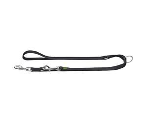 Hunter - Adjustable Nylon V Leash - Guinzagli per cani Länge max. 200 cm - Breite 2,0 cm nero
