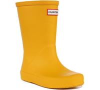 HUNTER Bambini KFT5094RMA-RYL Classico Welly Unisex Pioggia Stivali Giallo UK 1