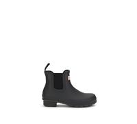Hunter Black Rubber Ankle Boots - EU38/US8