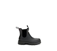 Hunter Black Rubber Chelsea Boots - EU41/US11