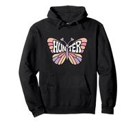 Hunter Butterfly - Personalizzato Carino Nome Word Art Felpa con Cappuccio