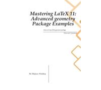 Hunter C Johnson Mastering LaTeX 11 (Tascabile)