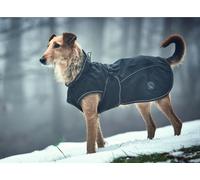 Hunter - Dog Coat Uppsala - Cappottini per cani Rückenlänge 40 cm - Hals 30-56 cm / Bauch 56-80 cm nero