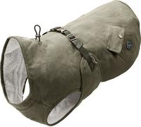 Hunter - Dog Coat Uppsala Trend - Cappottini per cani Rückenlänge 50 cm - Hals 34-60 cm / Bauch 60-92 cm khaki