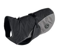 Hunter - Coat Uppsala Cozy - Cappottini per cani Rücken 55 cm - Hals 36-72 cm, Bauch 66-102 cm grigio