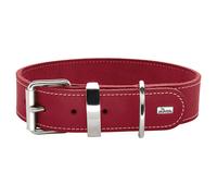 Hunter Collare Aalborg Speciale Rosso Vacchetta Sport per Cani Made IN Germany