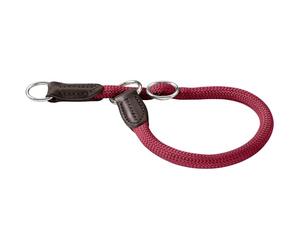 HUNTER Collare da dressage FREESTYLE, colore: bordeaux, corda resistente con anima in poliammide, morbido e robusto, resistente alle intemperie e facile da pulire, ideale per l'allenamento e la vita
