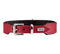 Hunter - Collar Basic - Collari per cani Halsumfang 29-33 cm rosso/nero