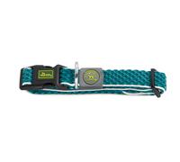 Hunter Collare Hilo Vario Basic, turchese - Tg. S-M: 30 - 43 cm di circ. del collo