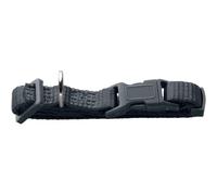 HUNTER collare per cane LONDON VARIO BASIC in nylon, regolabile, con chiusura di sicurezza, resistente, leggero, ad asciugatura rapida e facile da pulire, colore: antracite, taglia S