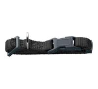 HUNTER collare per cane LONDON VARIO BASIC in nylon, regolabile, con chiusura di sicurezza, resistente, leggero, ad asciugatura rapida e facile da pulire, colore: nero, taglia M