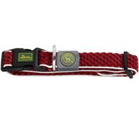 Hunter Collare per Cani Regolabile Hilo Vario Rosso Riflettente L/XL
