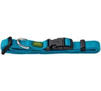 HUNTER VARIO BASIC - Collare per cani, robusto, flessibile, chiusura a scatto, M/1,5, petrolio