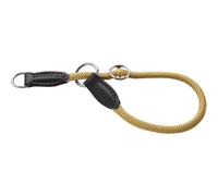 HUNTER Collare per dressage Eiby Freestyle L-XL (max 60 cm), giallo