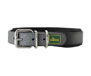 Hunter - Comfort Collare 22-30 cm Convenienza in nero | Plastica con imbottitura in neoprene, resistente alle intemperie, facile da pulire, ideale per lo sport e il tempo libero