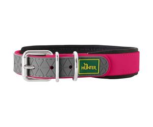 HUNTER CONVENIENCE COMFORT Collare per cani, materiale plastico, neoprene, 35 XS-S, lampone