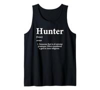 Hunter Definizione Personalizzato Nome Costume per Hunter Canotta