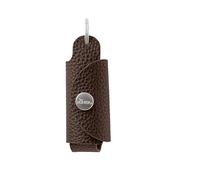Hunter Distributore di Sacchetti per Escrementi Sofia, Porta Sacchetti Vegano in Ecopelle Effetto Nappa Bovina, con Anello Portachiavi per Il Fissaggio, Chiusura a Bottone Automatico, Colore: Marrone