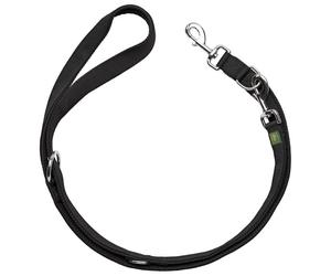 Hunter - Divo Up V-Leash - Guinzagli per cani 1,5 cm / 12 m nero