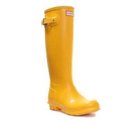 HUNTER Donna Org Alto HUNTER Originale Alto Stivali da Donna IN Giallo UK 3 - 9