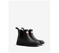 Hunter - Downpour - Stivaletti Chelsea unisex neri-Nero 39