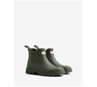 Hunter - Downpour - Stivaletti Chelsea verde oliva scuro 38