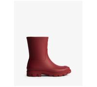 Hunter - Downpour - Stivali da pioggia bassi color merlot-Rosso 39