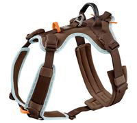 Hunter - ErgoMove Pro - Imbracatura per cani S/M - Hals 42-74 cm, Bauch 52-80 cm brown