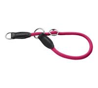 HUNTER Freestyle - Collare regolabile con anello di arresto, 35/8 cm, colore: Lampone