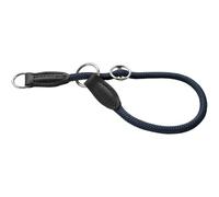 HUNTER FREESTYLE EIBY, colore blu, regolabile in modo continuo, materiale morbido con arresto di trazione, robusto e durevole, ideale per allenamento e passeggiate in caso di vento e intemperie