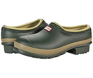 HUNTER Gardener Neo Lined Clog Dark Olive/Clay 10 M