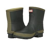 HUNTER Field Gardener Short Boot Dark Olive/Clay 10 M