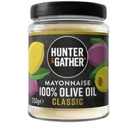 Hunter & Gather Maionese all’Olio di Olive 240g | Realizzata con Puro Olio di Olive e Tuorlo d’Uovo da Allevamento all’Aperto | Paleo, Keto, Senza Zucchero e Senza Glutine