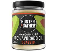 Hunter & Gather Maionese all'Olio di Avocado 250g | Realizzata con Puro Olio di Avocado e Uova da Allevamento all'Aperto | Paleo, Cheto, Senza Zucchero e Senza Glutine