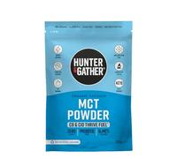 Hunter & Gather Polvere MCT biologica premium C8 e C10 250g I Keto Friendly | Insapore | Senza semi e oli vegetali | Supporta il digiuno cheto e (IF)