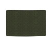 Hunter Green Floral Petals Pattern Holiday banner stampato decorazioni per feste adatte per feste e cerimonie decorazioni 180,3 x 119,4 cm