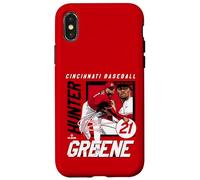Hunter Greene | Giocatori di baseball MLB di Cincinnati | MLBHGR203M Custodia per iPhone X/XS